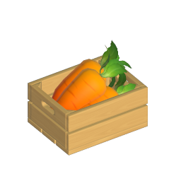 Carrot gardening icon