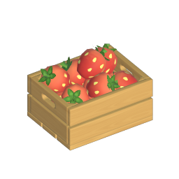 Strawberry gardening icon